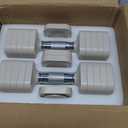 Hezeyferg Adjustable Dumbbell Set,Adjustable Weight Dumbbells for Women/Men