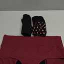 INNERSY Period Underwear for Women High Waisted Leak-Proof Postpartum Menstrual Panties 3-Pack, L