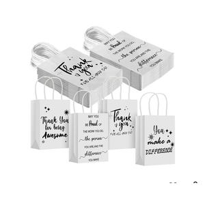 Gueevin 40 Pcs Team Gifts for Employee Appreciation Thank You Bulk Bags for Corporate Christmas Holiday Corporate Gifts Bulk Nurse Valentine's Day Staff Gift(Appreciation,White