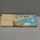 Europe Travel Curling Iron Mini: Dual Voltage Curling Iron for Traveling - Mini Travel Curling Irons 1 Inch with US Plug, Blue 390 for Fine/Damaged Short Hair