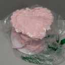 Remerry 6 Inch Pink Bow Fake Cake Coquettish Birthday Fake Cake Decor Pink Bow Heart Wedding Dessert Props Artificial Heart Dessert for Display Photography Props Women Birthday Wedding Gift