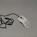 Glorious Model O Wired Gaming Mouse 67g Superlight Honeycomb Design, RGB, Pixart 3360 Sensor, Omron Switches, Ambidextrous - Glossy White