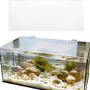 2 Pack Aquarium Acrylic Fish Tank Lid Cover for 20/29/37 Gallon, 29 x 12 Inch Cuttable Acrylic Canopy Top, Anti-Jump Mesh Net with Clips