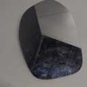 Driver Left Side Heated Mirror Glass Fits for Honda Odyssey 2014 2015 2016 2017 Replacement for 76253-TK8-A51 76253-TK8-A41