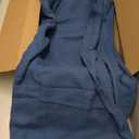 100% Cotton Herringbone Weave Blankets, 90"X90" Queen, Throw Blanket for Bed,All Season Cotton Blanket, Cozy Blanket,Throws Bed Blanket, Throw Blanket for Couch,Modern Home Decor -Navy Blue