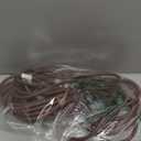 PALARINE 30ft Brown Outdoor Extension Cord Waterproof, UL Listed, 16/3 SJTW Heavy Duty 3 Prong, 16 Gauge 13A Power Cord Ideal for Indoor Outdoor Lights, Appliances, and Lawn