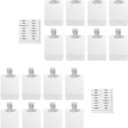 Travel Refillable Lotion Bags Set 15Pcs Empty Squeeze Containers for Shampoo Conditioner Creams Toiletries Skin Care Sample Storage (17pcs 50ml)