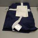 Premium Staple Cotton Bathroom Towel Set - Navy 600 GSM 6-Piece Luxury Bath Towel Set 3 Stripe - 2 Bath Towels, 2 Hand Towels & 2 Washclothes Set - High Absorbent & Quick Dry for Gym, Spa, Hotel