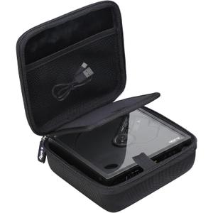 Case for FiiO DM15 Portable Stereo CD Player - Hard Travel Protective Carrying Storage Bag, Box Only (Black)