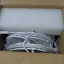 Meconard 8 Pack 6 Inch Ultra-Thin LED Recessed Ceiling Light, 3000K/4000K/5000K Selectable, Dimmable 12W=110W, 1050LM, IC Rated Can-Killer Downlights with Junction Box, ETL and Energy Star Listed