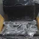 Somdot Tall Dresser for Bedroom with 6 Drawers, Storage Organizer Chest of Drawers with Removable Fabric Bins for Closet Bedside Living Room Laundry Entryway Hallway, Black Rustic Brown