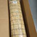 2 Pcs Jollybower Natural Reed Fencing Rolls, Eco-Friendly Reed Fence Curtain, 4Ft High x 13Ft Long Reeds Screen, Decorative Fence for Garden Privacy, Balcony and Window