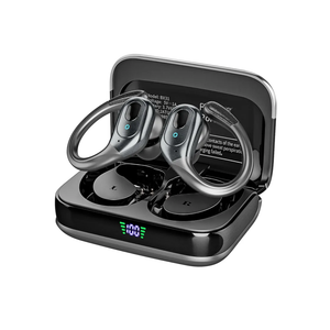 Wireless Bluetooth Earbuds, 75Hrs Playback, LED Display Charging Case, Ear Hooks, IPX7 Waterproof, Over-Ear Design for Sports, Running, Workout Black
Amazon's Choice