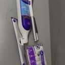 Swiffer PowerMop Multi-Surface Mop Kit for Floor Cleaning, Fresh Scent, Mopping Kit Includes PowerMop, 2 Mopping Pad Refills, 1 Floor Cleaning Solution with Fresh Scent and 2 Batteries (Purple and White)