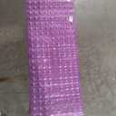 Non Slip Bath Mat - 40 x 16 Inch Extra Long PVC Tub Mat with Suction Cups | Machine Washable