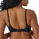 Bali Women's Underwire Bra DF3W11, One Smooth U Back-Smoothing Bras for Women, Concealing, Full Coverage (Black) 34C 