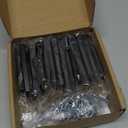 Ravinte 15 Pack Solid 3 Inch Center to Center Slim Square Bar Drawer Handles Kitchen Cabinet Handles Black Drawer Pulls Kitchen Cabinet Hardware Handles Matte Black Cabinet Pulls