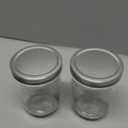 Showvigor 2 Pack Wide Mouth Mason Jars 16oz - Airtight Glass Canning Jars for Food Storage, Meal Prep, Overnight Oats, Pickling, Salad & Wedding Favors (Leak-Proof Lids)