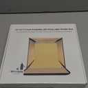 Photo Light Box, 12 Inch Photography Light Box with CRI>95 120 Light Beads. Dimmable Shooting Tent Kit with White and Warm Light. 6 Color Backdrops Photo Booth for Studio Products Display, 12" x 12" x 12"