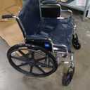 Medline Excel Extra-Wide Bariatric Wheelchair For Adults and Seniors with 24" Wide Seat, Supports up to 500 lbs