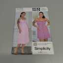 Simplicity SS3128K5 Misses' Fitted Mini and Midi Dress Sewing Pattern Packet by Mimi G Style, Design Code S3128, Sizes 8-10-12-14-16