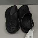 Crocs Unisex-Adult Classic Clogs, Black, 7 Men/9 Women
