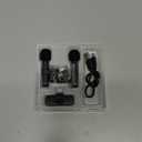 2 Pack Wireless Lavalier Microphone for iPhone iPad and Android Phone, Lapel Mic Plug and Play Wireless Mic Noise Reduction Microphone for Video Recording Interview Podcast Vlog YouTube Tiktok