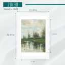 Picrit 20x30 Frame 3 Pack, White Poster Frame, Display Poster 18 x 24 with Mat or 20 x 30 without Mat for Horizontal or Vertical Wall Mounting, White
