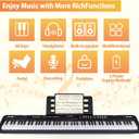 88 Key Piano Keyboard, Semi Weighted Electronic Digital Piano with Music Stand, Power Supply, Sustain Pedal, Bluetooth, Stand, MIDI, for Beginner Professional at Home, Stage