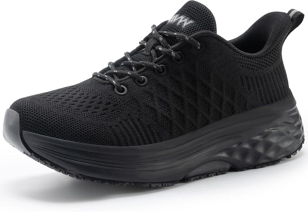 AVW Womens Non Slip Work Shoes Water Resistant Walking Sneakers Food Service Chef Kitchen Shoes 7.5