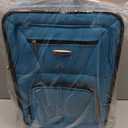 Rockland Fashion Softside Upright Luggage Set, Expandable, Wheel, Telescopic Handle,Turquoise, 2-Piece (14/19)