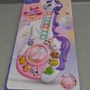 Marstone Toys for 1 Year Old Girl Birthday Gifts: Baby Musical Unicorn Toys 12-18 Months, Educational Cartoon Guitar for Toddlers 1-2, Infant Interactive Learning Present for 1st First Christmas, Xmas