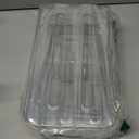 Egg Holder for Fridge, Automatic Steady Rolling Egg Container with Soft Bumpers & Handle for Refrigerator, Stackable Fridge Organizers and Storage with Lid ((M SIZE) 2 Tier Holder 24 Eggs)