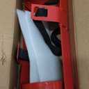 Fire Extinguisher Mount, 2.5LB Fire Extinguisher Bracket Wall Hanging Holder with Adjustable Straps for Home, Office, Garage (Red 2Pcs)