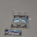 Gaoye Professional Reading Glasses for All Day - Computer Readers with Blue Light Protection - Magnification Strength 1.25 ×, Pack Of 5