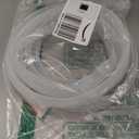 Flexible1/4 Shower Door Side Seal Strip 100 Inch Shower Glass Door Side Sweep for Frameless Glass Door,Silicone