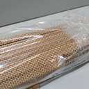 LazBlinds No Tools No Drill Cordless Bamboo Roman Shades, Light Filtering Window Treatment, Roll Up Bamboo Blinds for Windows 28'' W x 64'' H, Acorn