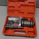 DAYUAN Upgraded 3 Pcs 1-1/8 inch to 3-1/2 inch Exhaust Pipe Expander Tool Set, Tail Pipe Spreader Kit Compatible with Most Vehicles and Trucks Red Case