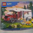 LEGO City Holiday Adventure Camper Van Building Toy Set - Vacation Toy for Kids, Boys and Girls, Ages 6+ - Includes 3 Minifigures and Accessories - Gift Idea for Birthdays & Holidays - 60454