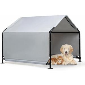 Dog Shade Shelter Pet Outdoor Tent Large Dog House Sun Rain Animal Shelter Livestock for Outside Dog Shade Canopy