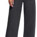 Promover Wide Leg Pants Woman Yoga Pants with Pockets Stretch Loose Casual Lounge Sweatpants Petite/Regular/Tall 32" XL