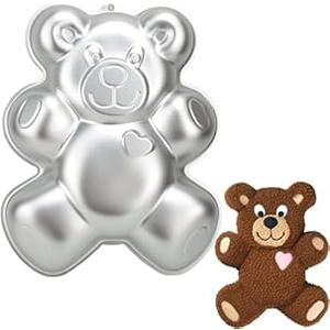 SADYFON Bear Shaped Panda Shaped Cake Pan 3D Aluminum Nonstick Cake Decorating Mould Birthday Wedding Anniversary Party Cake Baking Pans Tins Bakeware Tool