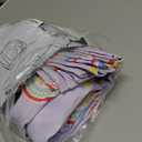 Vangao Boho Girls Blackout Curtains Purple for Kids Room 63 Inch Length, Rainbow Window Drapes for Living Room Nursery Thermal Grommet Insulated Room Darkening Curtains Bedroom, 2 Panels