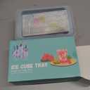 WIBIMEN Large Ice Cube Molds, Big Round Whiskey Ice Cube Trays for Freezer, Easy to Fill & Release, Whiskey Bourbon Cocktail(1.9In*6 Balls- Blue/2 Pack)