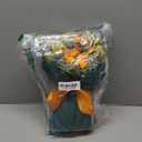 Preserved Sunflower Bouquet - Forever Flowers for Delivery, Green Flower That Last 3 Years, Eternal flowers Bouquet for Her Mother Mom Wife Friends Birthday Sunflower Gifts for Women