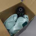 Trideer Exercise Ball Yoga Ball,Office Seating & Balance Ball Chair, Stability Ball for Pilates, Physical Therapy,Core Training & Balance Improvement & Stretching (L(23-26ines/58-65cm), mint green)