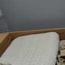 CozyTide Oversized King Quilt 120"x120",100% Cotton Waffle Weave Khaki Bedspread,3 Piece Ultra Soft California King Quilted Coverlet Set Farmhouse Shabby Bedding Set