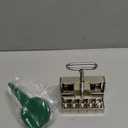 Dreyoo 1 Pack Upgrade Soil Block Maker Hand Held, Manual Blocking Tool for Seed Starting with Dispenser, Garden Potting Soil for Indoor Outdoor Plants, No Transplant Shock (20 Cell,3/4 Inch)