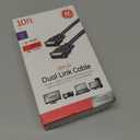 GE Home Electrical GE DVI-D Dual Link Cable, 10 Foot Cable, Video, 1600 X 1200 and Higher, for PC, Digital Monitor or HDTV, Black, 34508