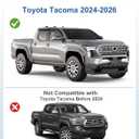 Tape-on Window Visors Rain Guards for Toyota Tacoma 2024-2026